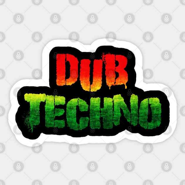 Dub techno Sticker by Erena Samohai